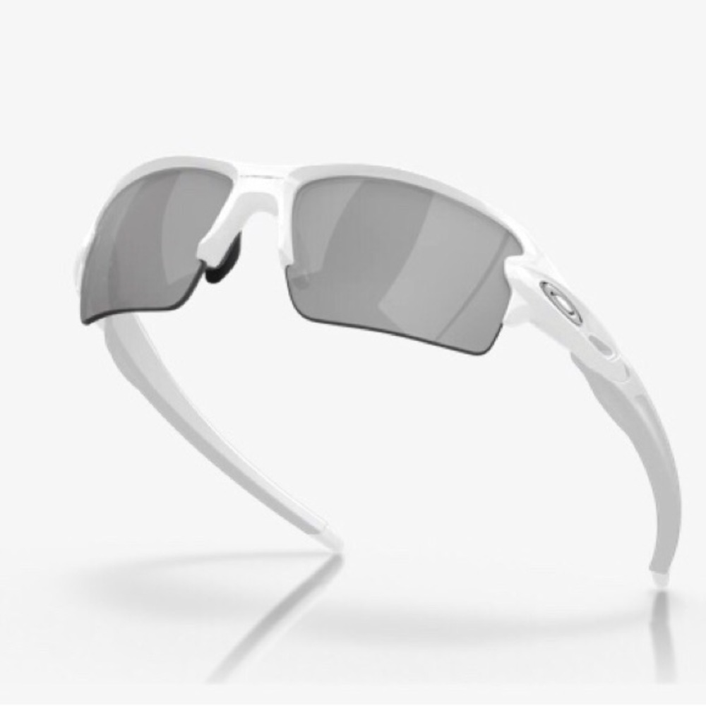 $169 Oakley Flak White Frame Performance Sunglass… - image 4